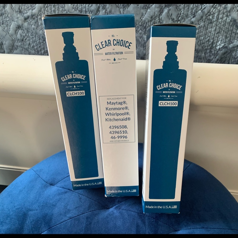 Refrigerator water filters.